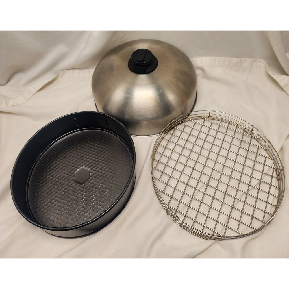 Turbo Cooker Dome Lid Stainless Cover Rack Cake Pan Parts Replacement